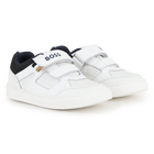 Sneakers con strisce a strappo BOSS 
                    RAGAZZO
