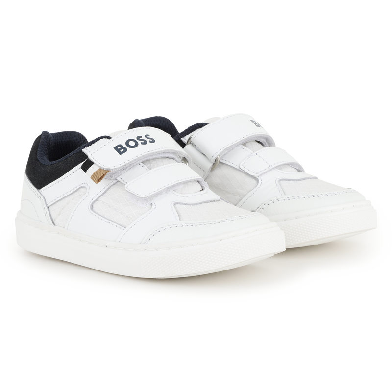 SNEAKERS CON STRISCE A STRAPPO BOSS 
                        RAGAZZO