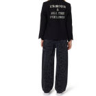 Jeans taglia alta regolabile ZADIG VOLTAIRE 
                    BAMBINA
