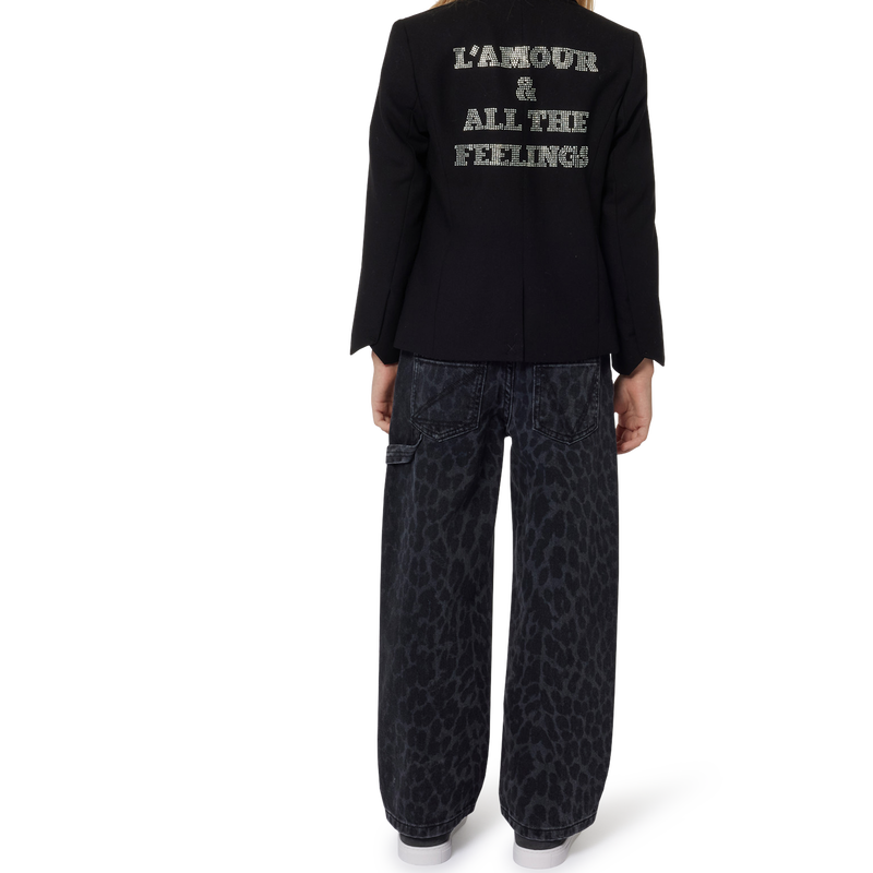 Jeans taglia alta regolabile ZADIG VOLTAIRE 
                        BAMBINA
