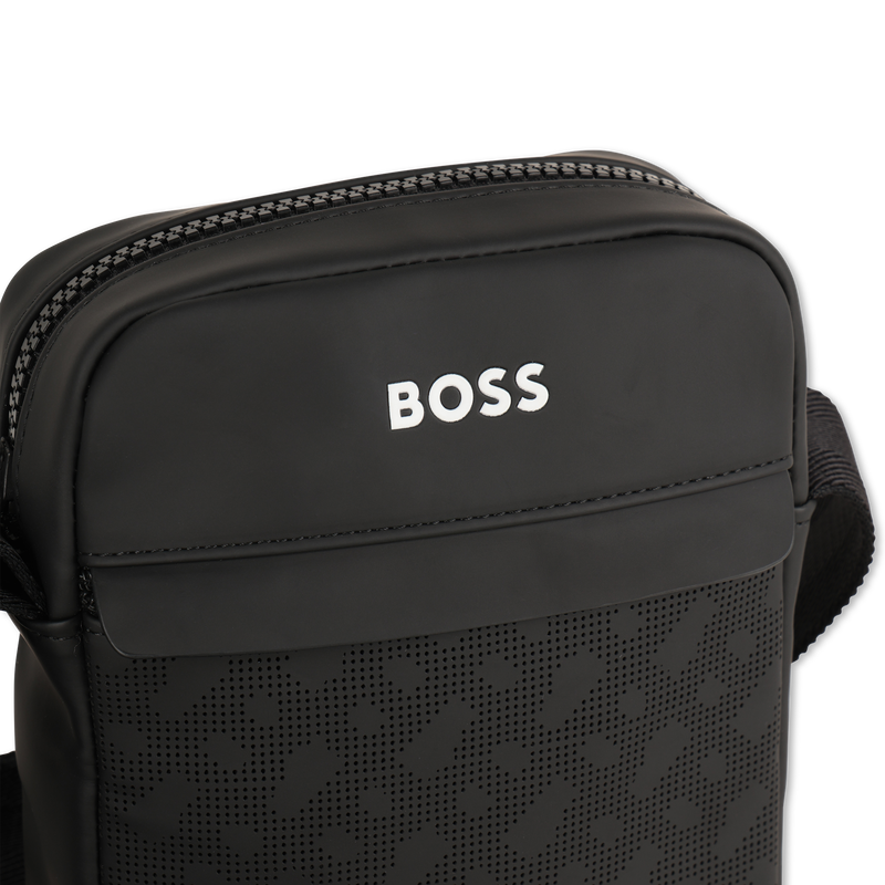 Borsa a tracolla in tessuto rivestito BOSS 
                        RAGAZZO