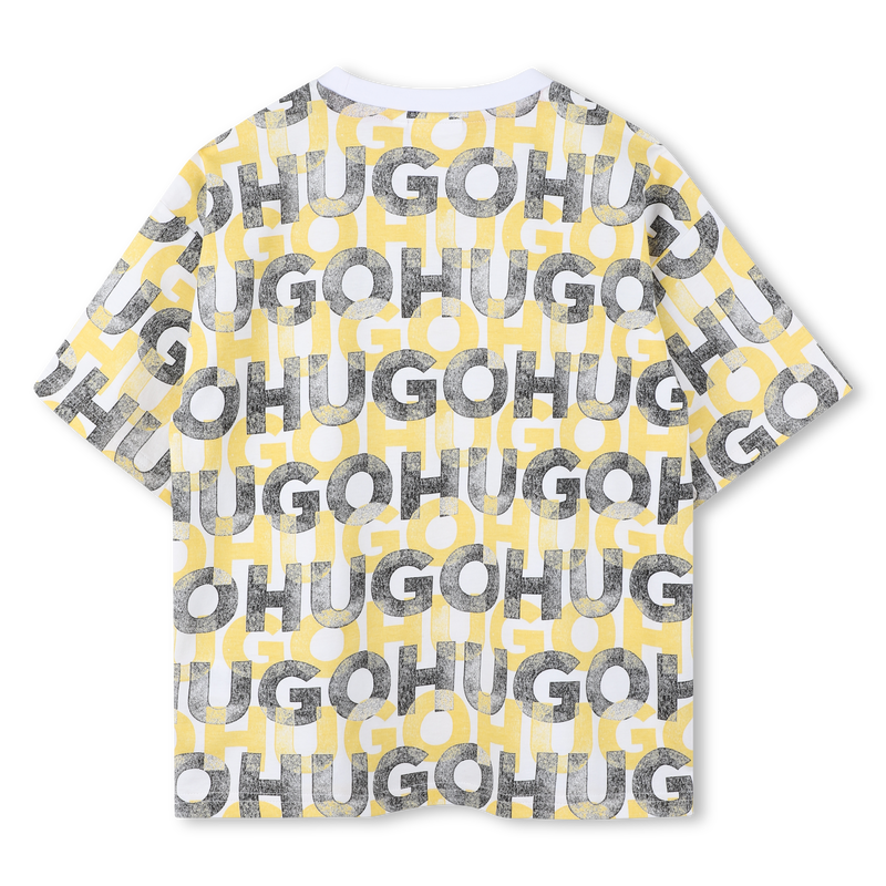 T-shirt con stampa all-over HUGO 
                        RAGAZZO