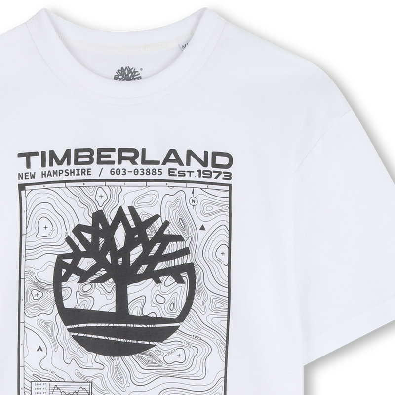 T-SHIRT A MANICHE CORTE TIMBERLAND 
                        RAGAZZO