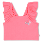 Canotta con spalline arricciate BILLIEBLUSH 
                    BAMBINA