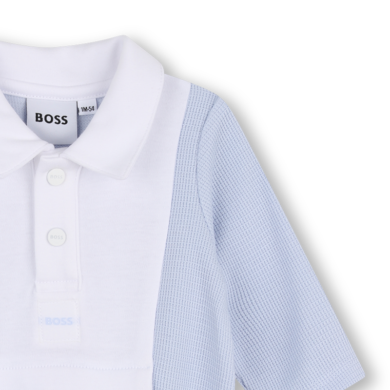 PIGIAMA CON CHIUSURA A SCATTO BOSS 
                        RAGAZZO