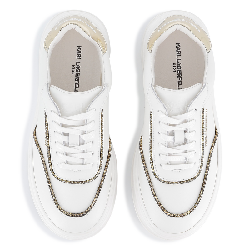 Sneakers basse stringate KARL LAGERFELD KIDS 
                        BAMBINA
