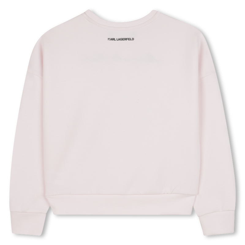 Long-sleeved sweatshirt KARL LAGERFELD KIDS 
                        BAMBINA