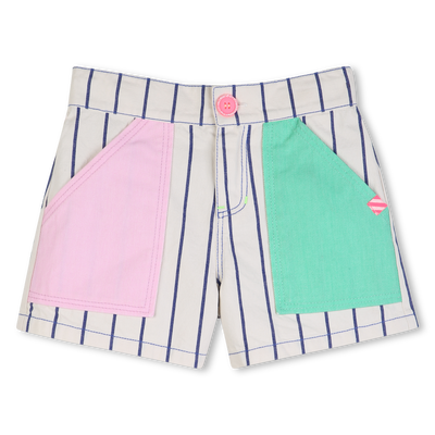 PANTALONCINI A RIGHE BILLIEBLUSH BAMBINA