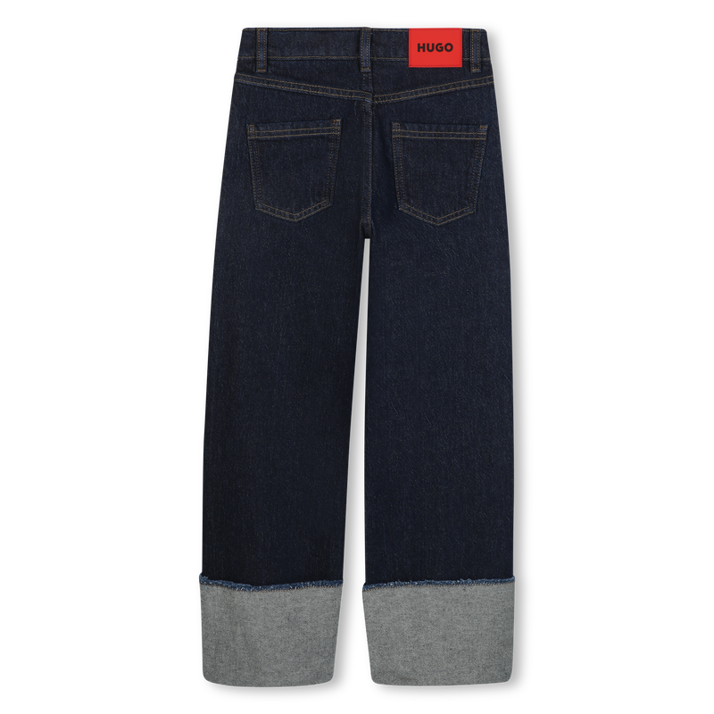 Pantaloni in denim HUGO 
                        BAMBINA