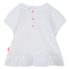 T-shirt e shorts in cotone BILLIEBLUSH 
                    BAMBINA
