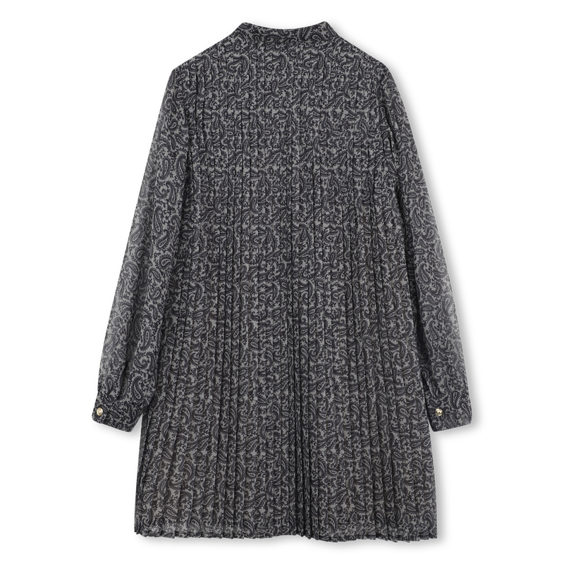 Abito a maniche lunghe con pieghe MICHAEL KORS 
                        BAMBINA