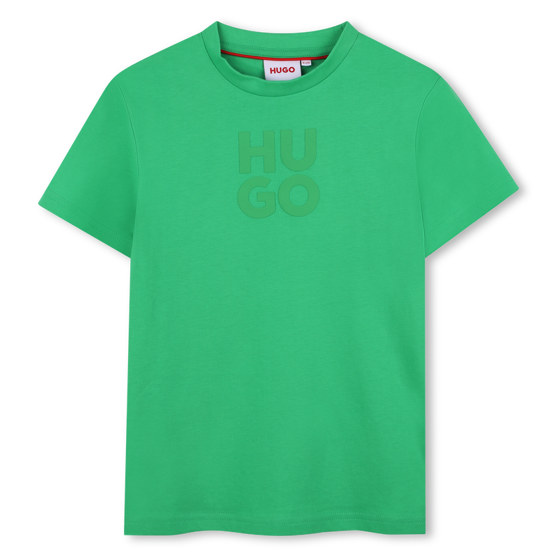 T-shirt maniche corte cotone HUGO 
                        RAGAZZO