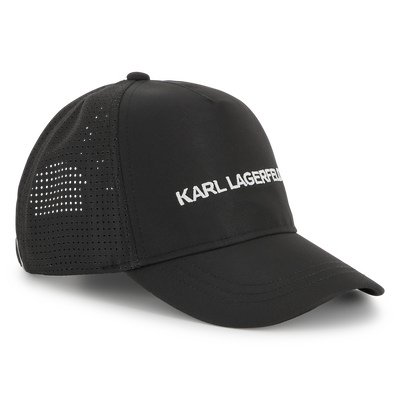Cappello ricamato regolabile KARL LAGERFELD KIDS RAGAZZO