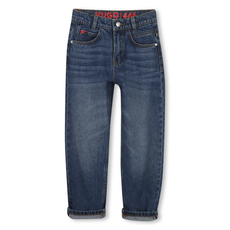 Pantaloni in denim HUGO 
                        RAGAZZO