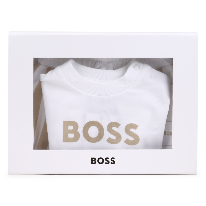 SET T-SHIRT + PANTALONCINI BOSS 
                        RAGAZZO
