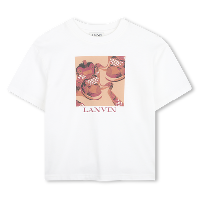 T-shirt a maniche corte LANVIN RAGAZZO