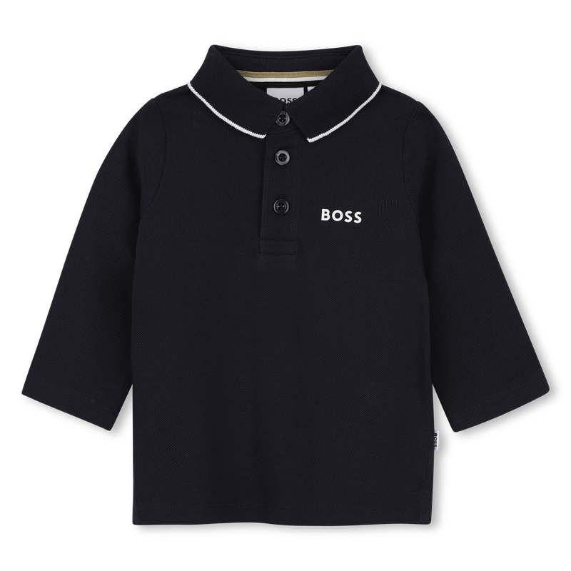 Polo a maniche lunghe BOSS 
                        RAGAZZO