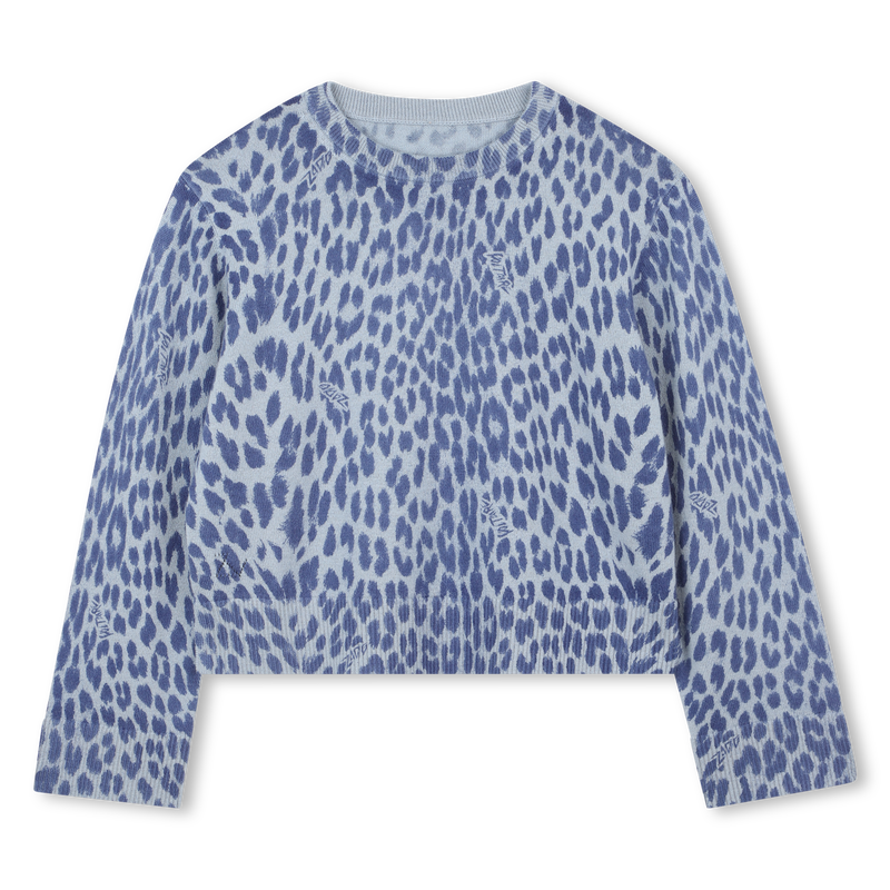 Maglione corto stampato ZADIG & VOLTAIRE 
                        BAMBINA