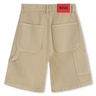 Pantaloncini con tasche HUGO 
                    RAGAZZO