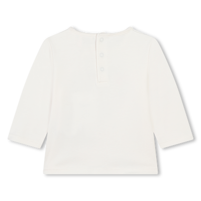 T-shirt con stampa applicata CARREMENT BEAU BAMBINA