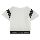 TEE SHIRT KARL LAGERFELD KIDS 
                    BAMBINA