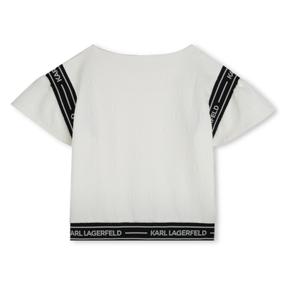 TEE SHIRT KARL LAGERFELD KIDS BAMBINA