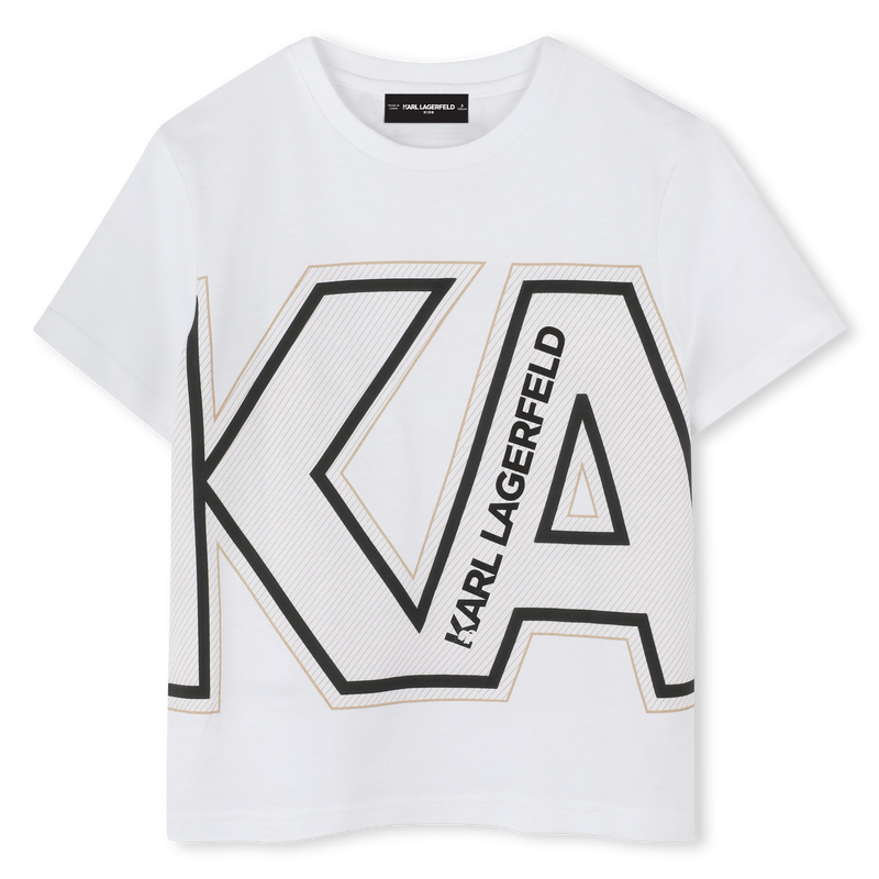 T-shirt a maniche corte KARL LAGERFELD KIDS 
                        RAGAZZO