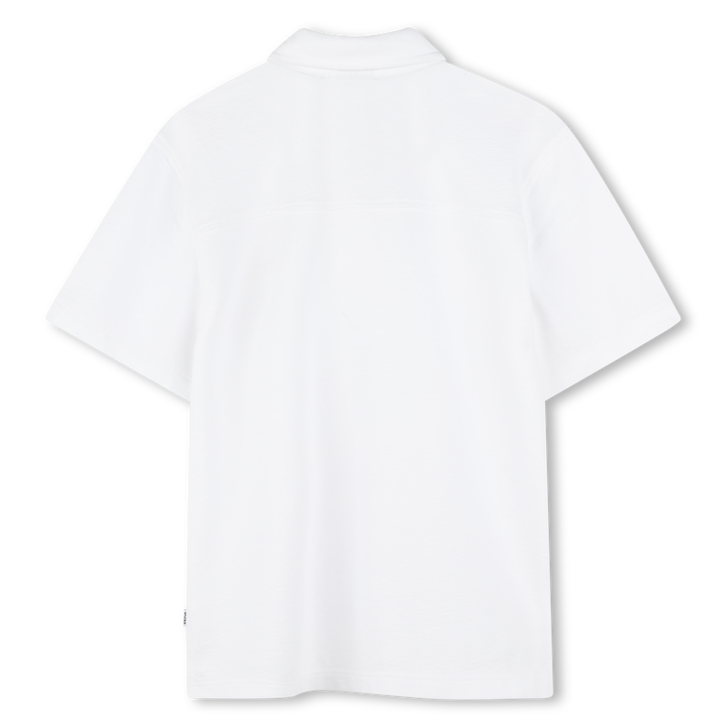 Polo in cotone ampia BOSS 
                        RAGAZZO