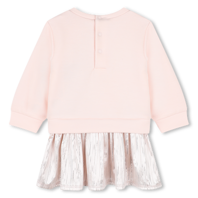 Vestito bimateriale MICHAEL KORS BAMBINA