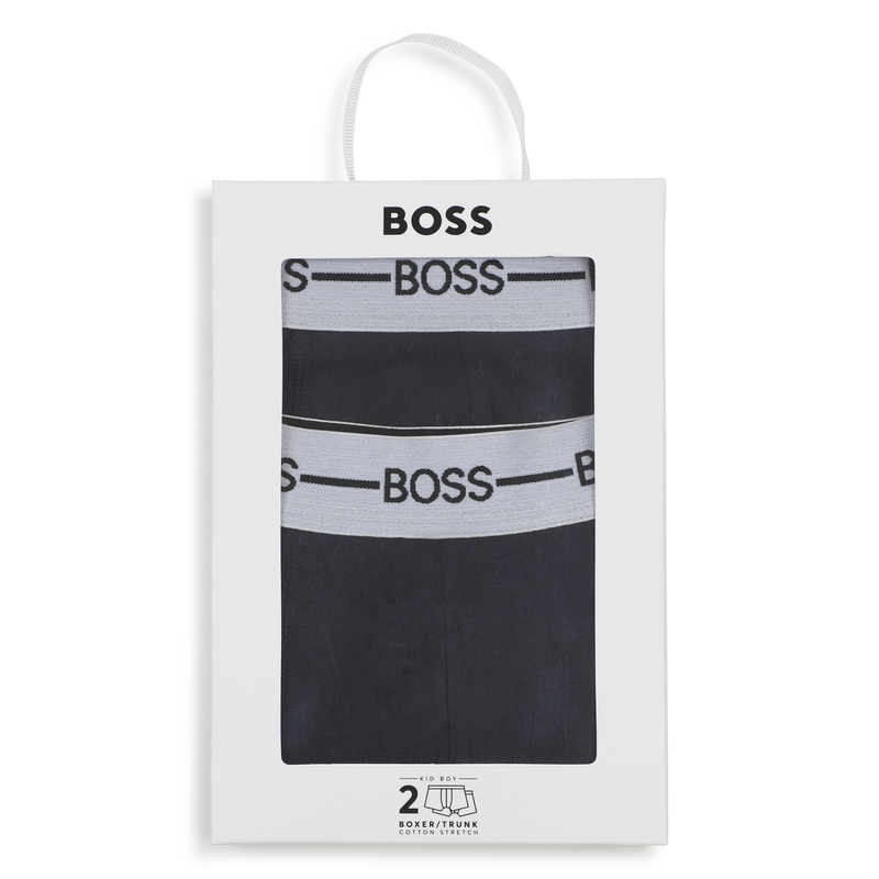 Set da 2 boxer BOSS 
                        RAGAZZO