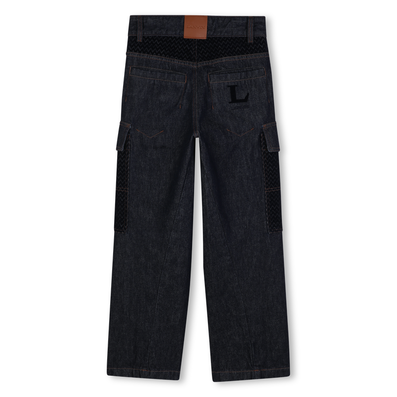 Pantaloni in denim LANVIN 
                        RAGAZZO
