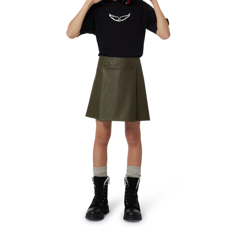 Gonna dritta stropicciata ZADIG & VOLTAIRE 
                        BAMBINA