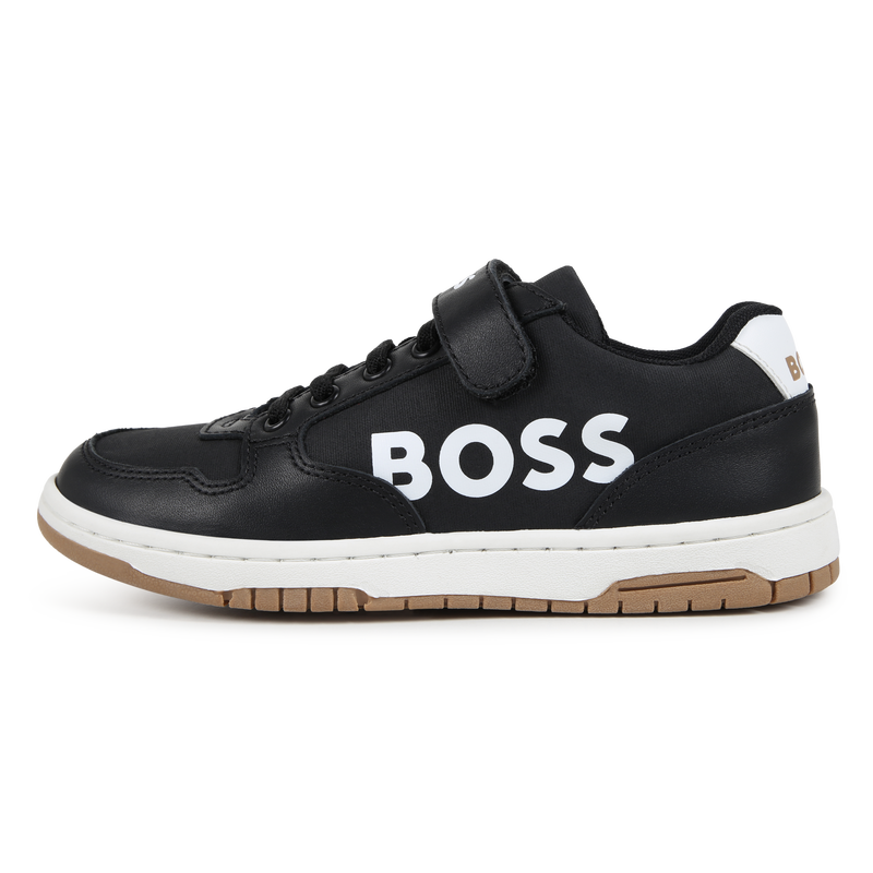 Sneakers con lacci e velcro BOSS 
                        RAGAZZO