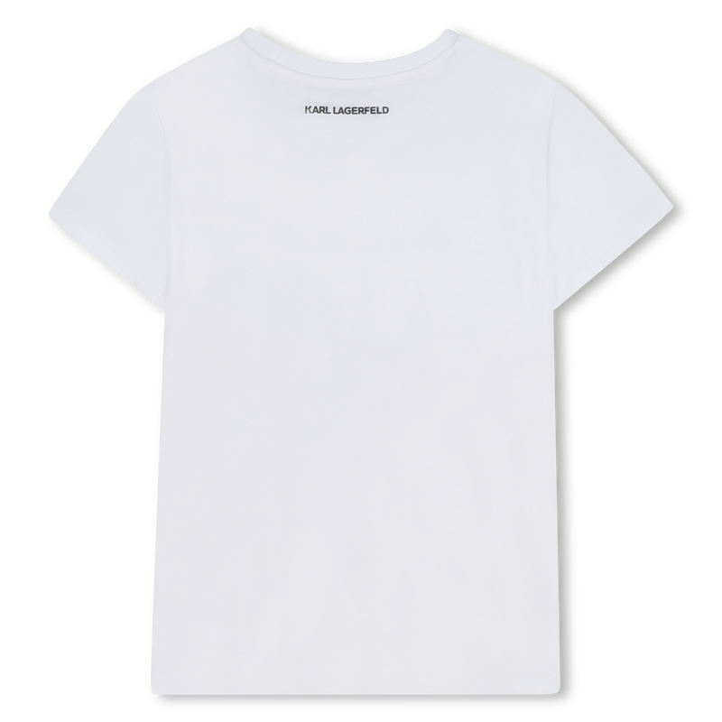 T-shirt a maniche corte KARL LAGERFELD KIDS 
                        BAMBINA