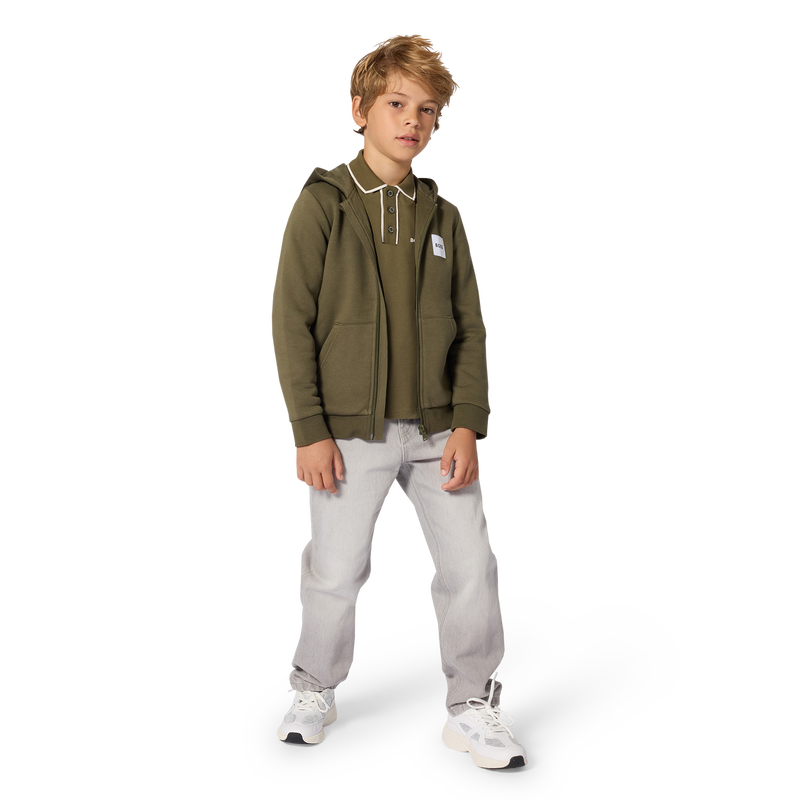 Polo a maniche lunghe BOSS 
                        RAGAZZO