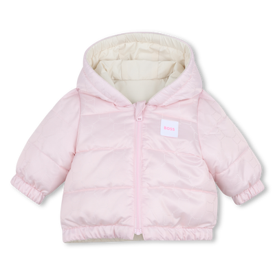 Giubbotto imbottito reversibile BOSS BAMBINA