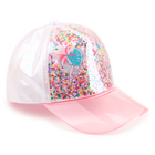 Cappellino con visiera trasparente BILLIEBLUSH 
                    BAMBINA