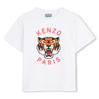 T-shirt a maniche corte, BIANCO, hi-res