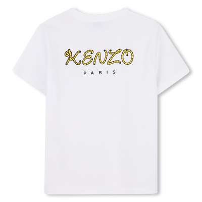 T-SHIRT A MANICHE CORTE KENZO KIDS UNISEX