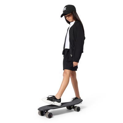 FELPA CON CAPPUCCIO E ZIP DKNY BAMBINA