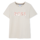 T-shirt a maniche corte BOSS 
                    BAMBINA