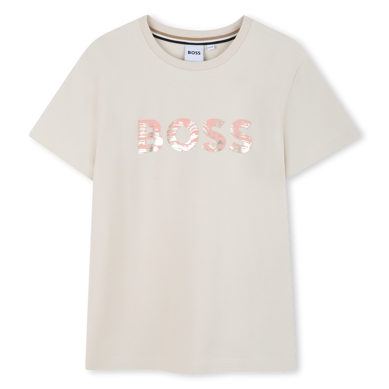 T-shirt a maniche corte BOSS 
                        BAMBINA
