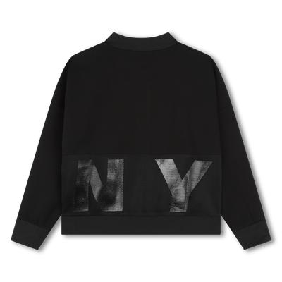 Cardigan con zip DKNY BAMBINA