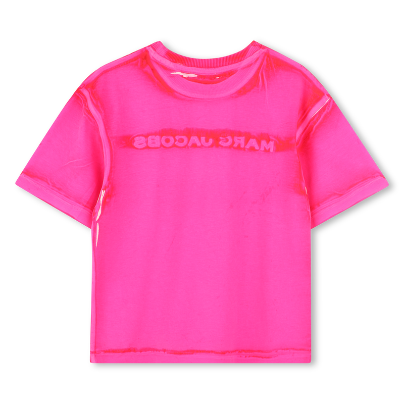 T-shirt in cotone con ricamo MARC JACOBS 
                        UNISEX