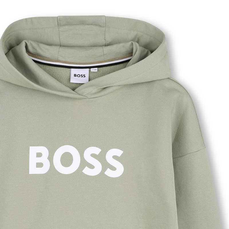 Felpa con cappuccio BOSS 
                        RAGAZZO