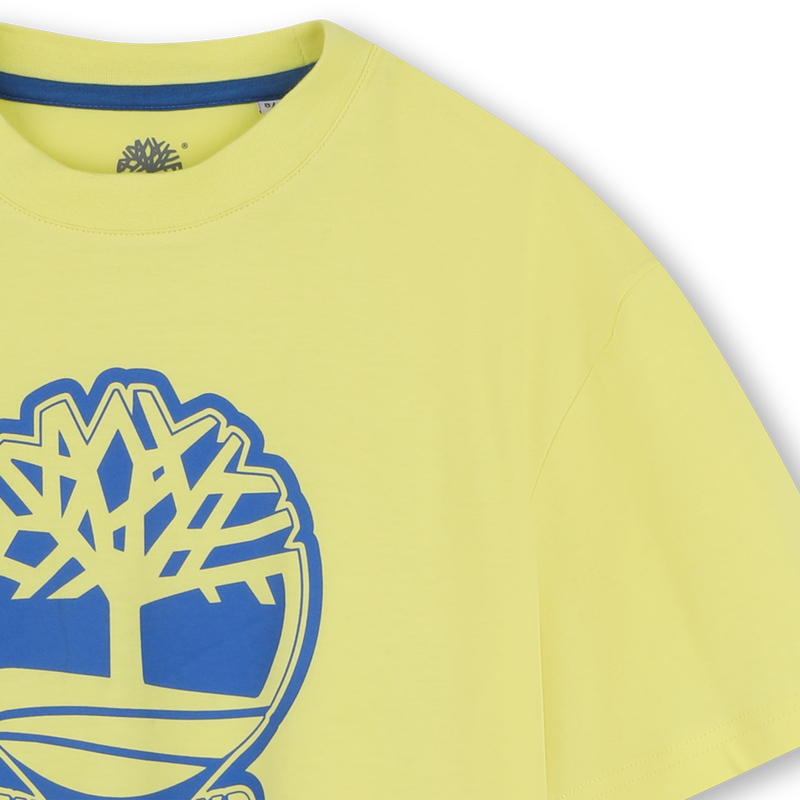 T-shirt bicolore con logo TIMBERLAND 
                        RAGAZZO