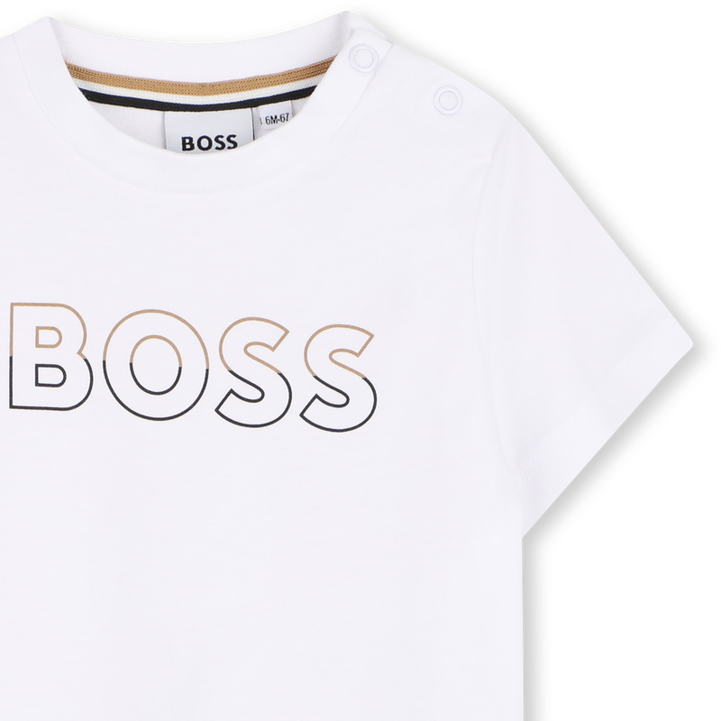 SET T-SHIRT E BERMUDA BOSS 
                        RAGAZZO