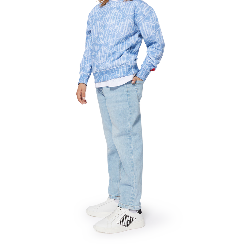 Jeans ampi 5 tasche HUGO 
                        BAMBINO