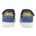 Sneakers con strisce a strappo BOSS 
                    RAGAZZO
