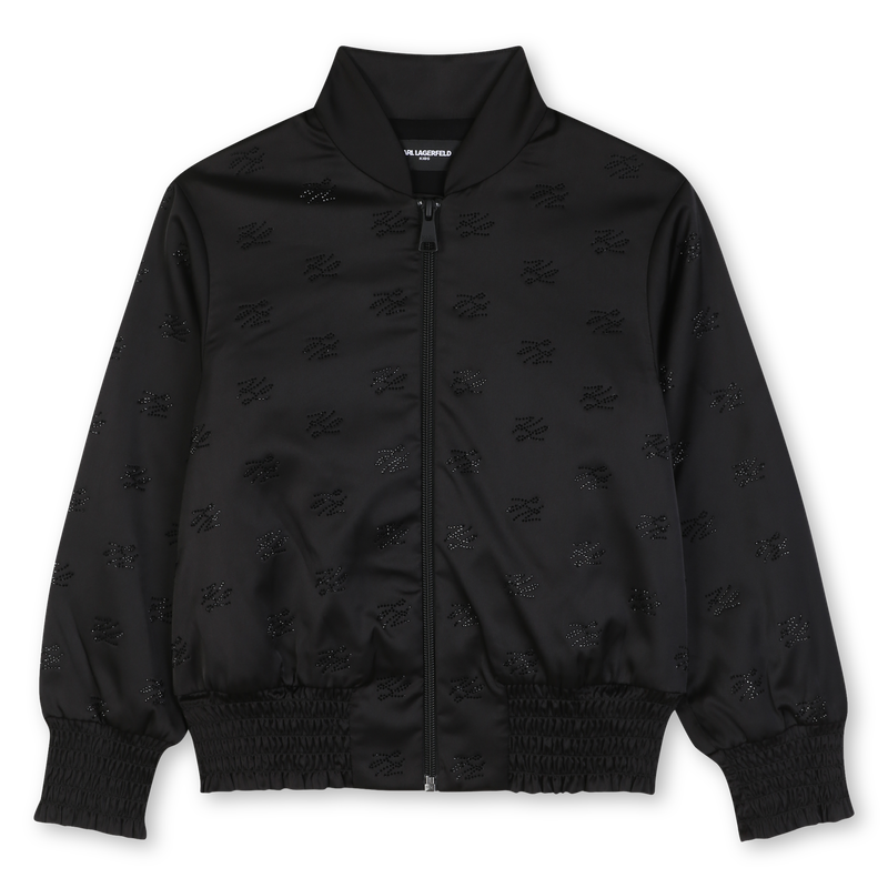 Cardigan in raso KARL LAGERFELD KIDS 
                        BAMBINA